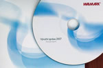 Pošetka a CD s výroční zprávou Walmark 2007